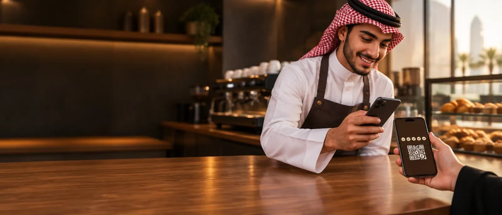 One scan at your counter, and it's in their wallet.
